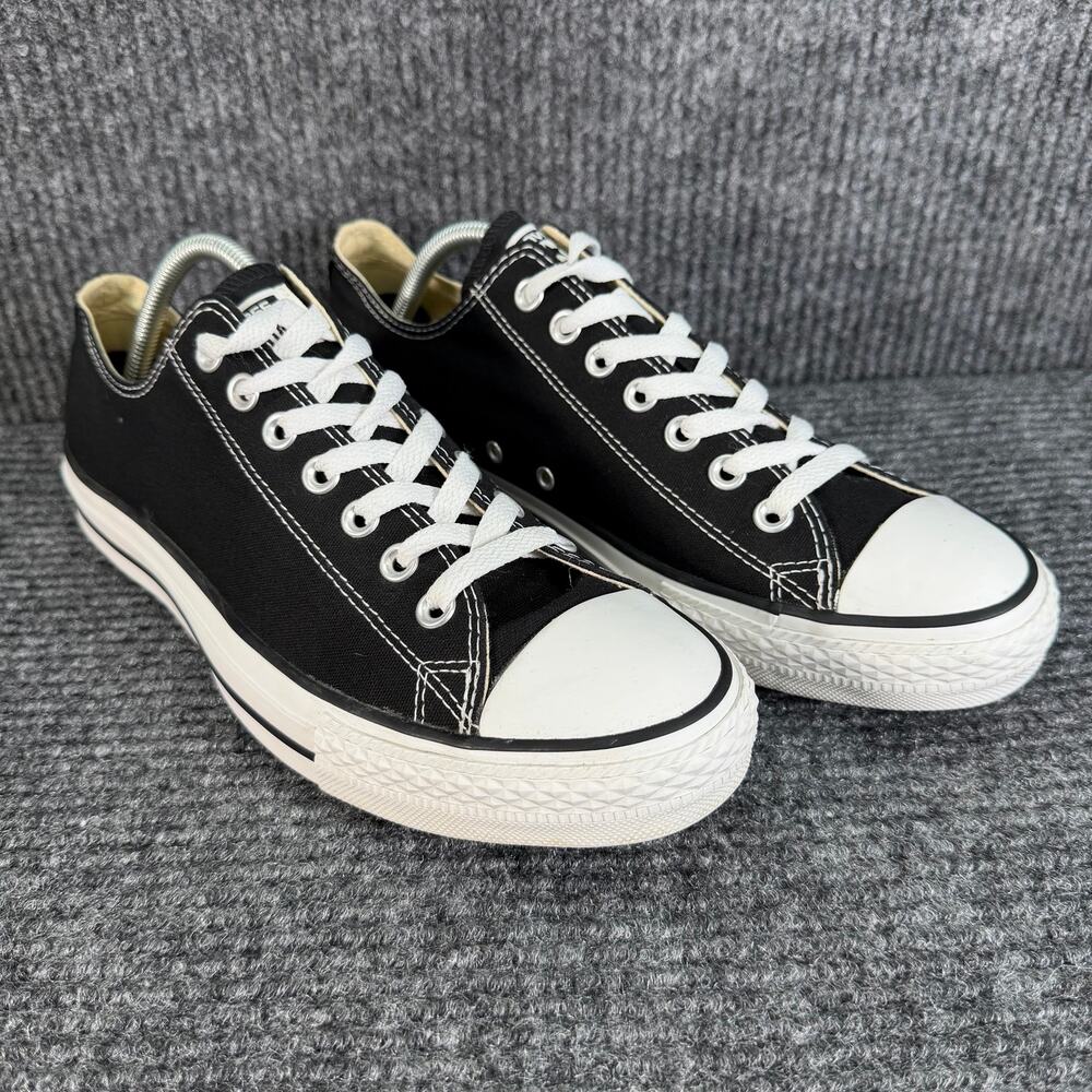 Converse Chuck Taylor All Star Low Top Black Sneakers Mens 10.5 Womens 12.5